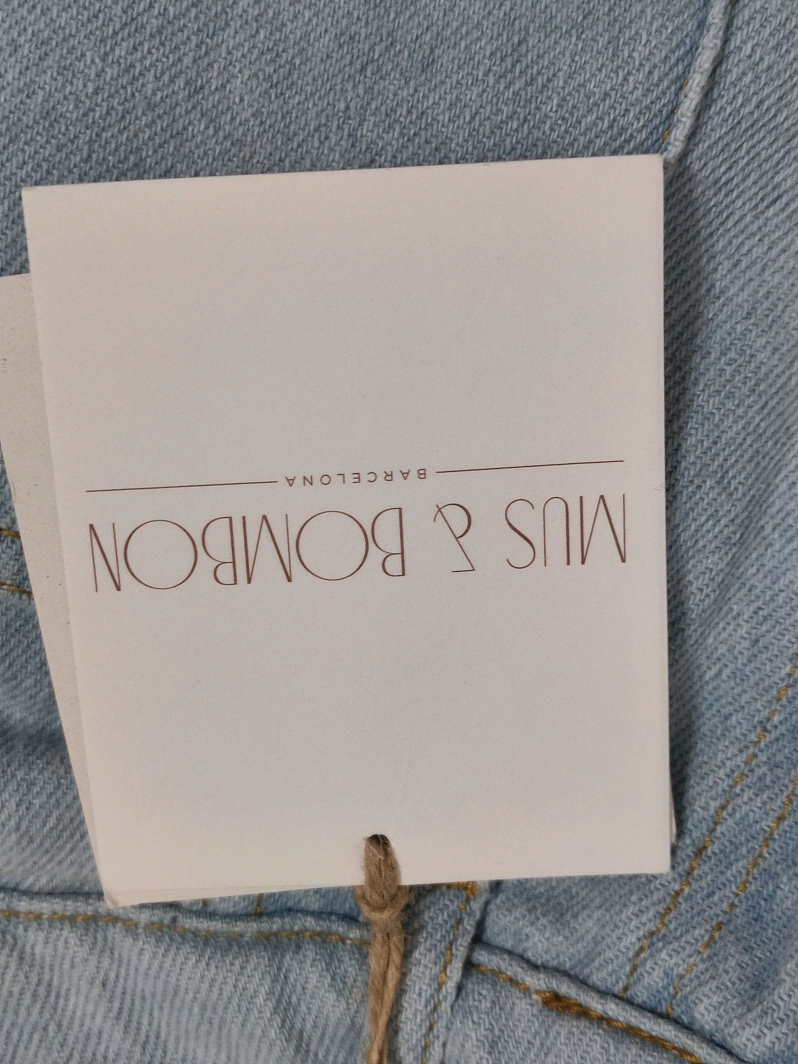 Jeans / Pantalon droit Mus & Bombon Barcelona T. XS – photo 6